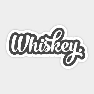 Whiskey Sticker